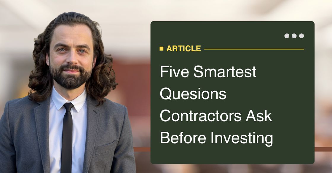 5 Smartest Questions Contractors Ask Before Investing in Multifamily